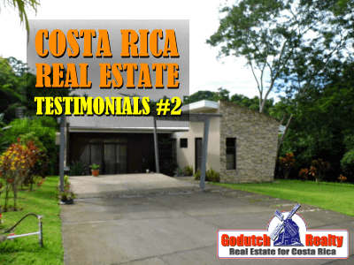 Costa Rica real estate testimonials part 2